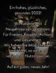 Frohes Neues Jahr 2022