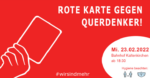 Bad Segeberg: die OMAs zeigen am 23.2. die rote Karte