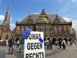 Bremen: Mahnwache mit Chorflashmob im Rahmen der Europawoche
