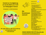 Buxtehude: Kundgebung 12.4.24 – Neuhoff statt Krah