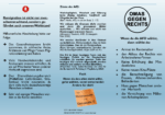 Landkreis Leer: Flyer mit Argumenten zu “Af-nee”