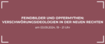 # Video “Verschwörungsideologien” mit Andreas Speit und Heike Kleffner