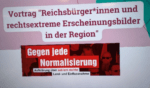 Bremen: Vortrag Reichsbürger mit Andrea Röpke vom 11.11.24