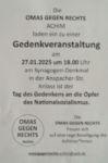 Achim: Bericht Aktionsstand 22.01.25