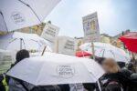 Osnabrück: 1.200 Menschen bei Demo gegen Wahlkampfauftakt der Af*