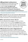 # Aktionsblatt: Af* Appell an die Abgeordneten