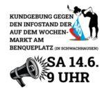 Bremen: Demo gegen Af* Stand in Schwachhausen am 14.06.25