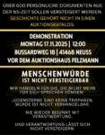 # Petition gegen die Versteigerung von persönlichen Gegenständen der Opfer von NS Verfolgung