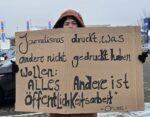 Cuxhaven: Solidarische Kundgebung Pressefreiheit