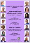 Iserlohn: “Frauenrechte gestern-heute-morgen” (ausführlich)