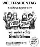 # 08. März – Weltfrauentag!
