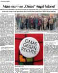 Landshut: Rechte Angst vor den OMAS ? :-)