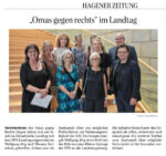 Hagen: Besuch der OMAS GEGEN RECHTS Hagen im Landtag am 15.7.26
